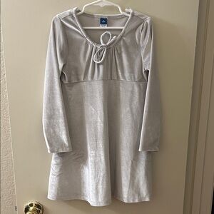 Old Navy Kids Dress in Shiny Gray